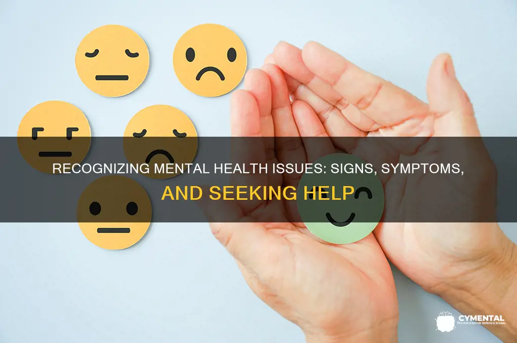 how to tell if you have a mental health issue