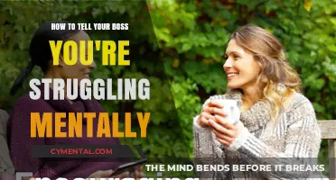 Approaching Your Boss About Mental Health Struggles: A Guide