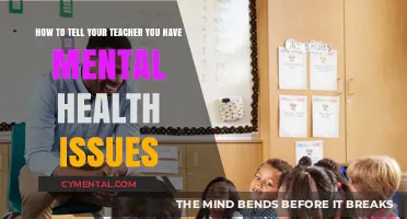 Approaching Your Teacher About Mental Health: A Guide for Students