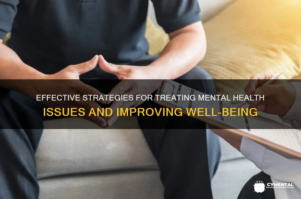 how to treat mental health issues