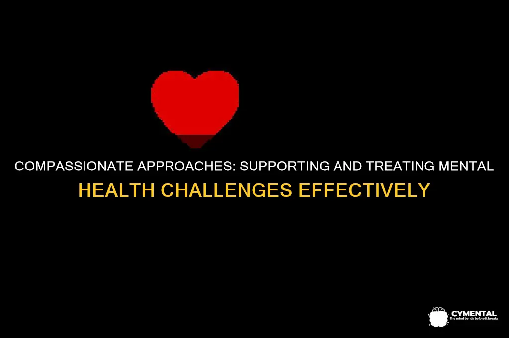 how to treat someone with mental health issues