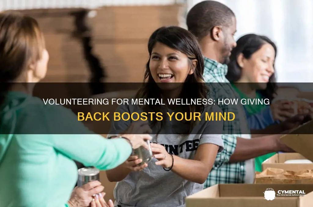 how volunteering can help your mental health
