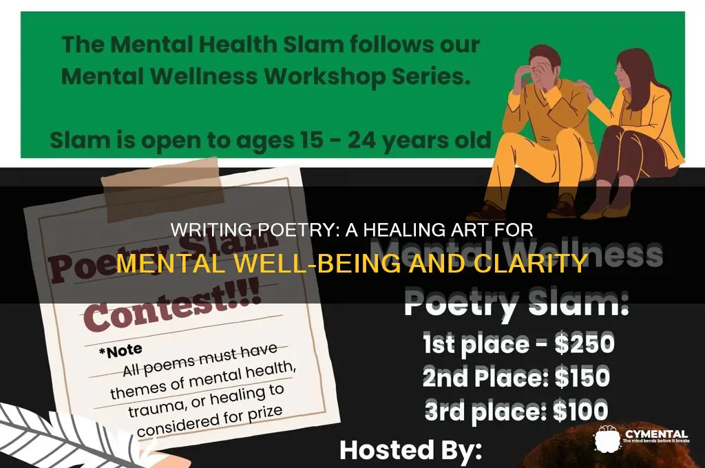 how writing poetry helps with mental