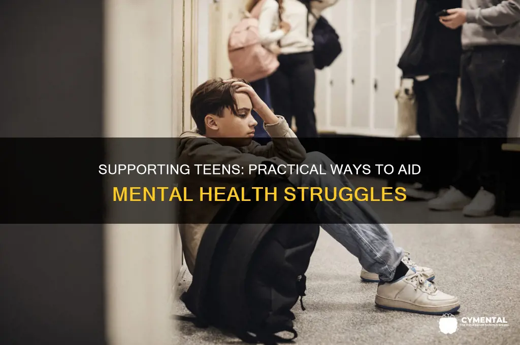 how you can help teens withs mental illnesses or disorders