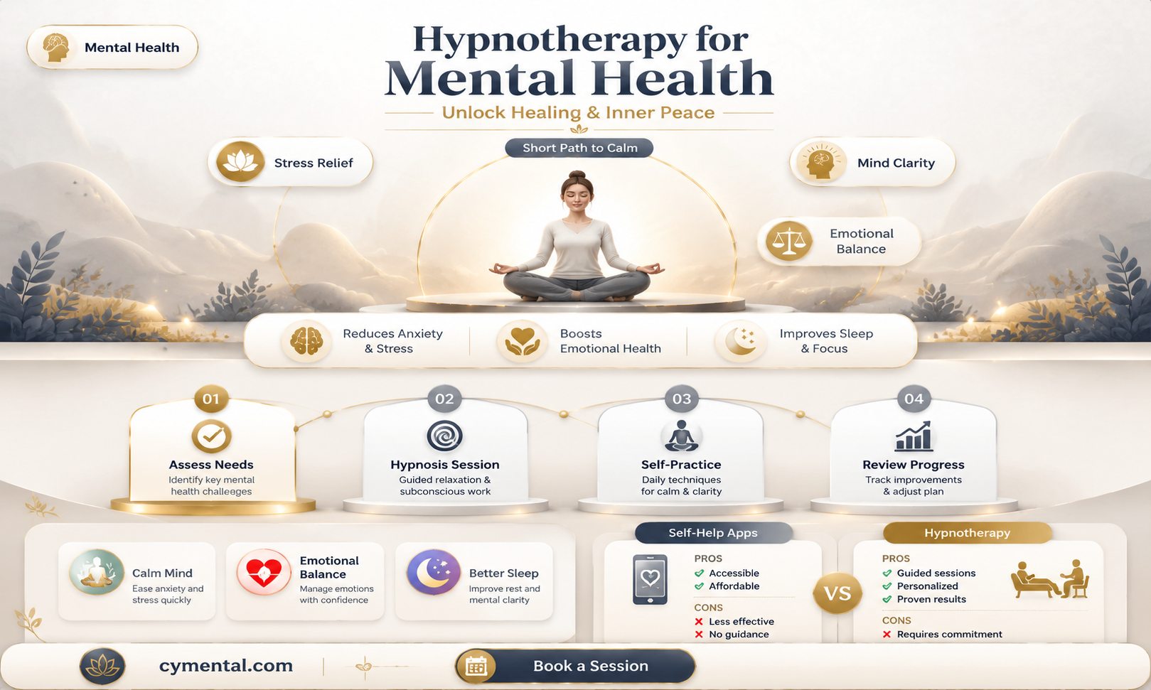 can hypnotherapy help mental health