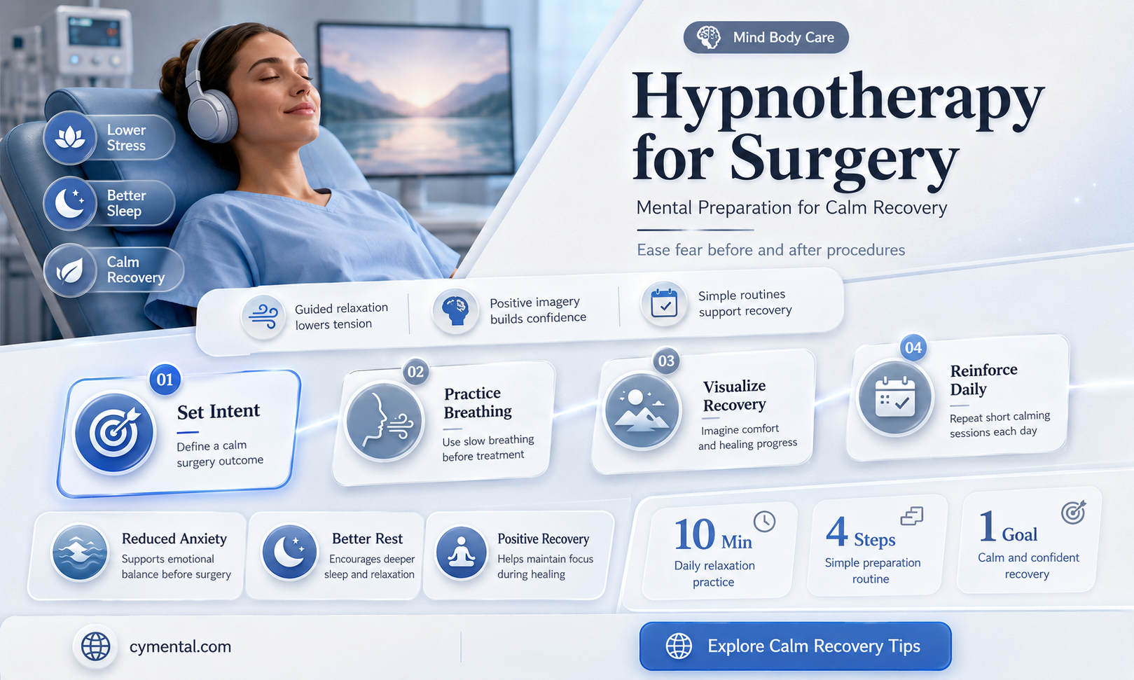 how can hypnotherapy help you prepare mentally for surgery