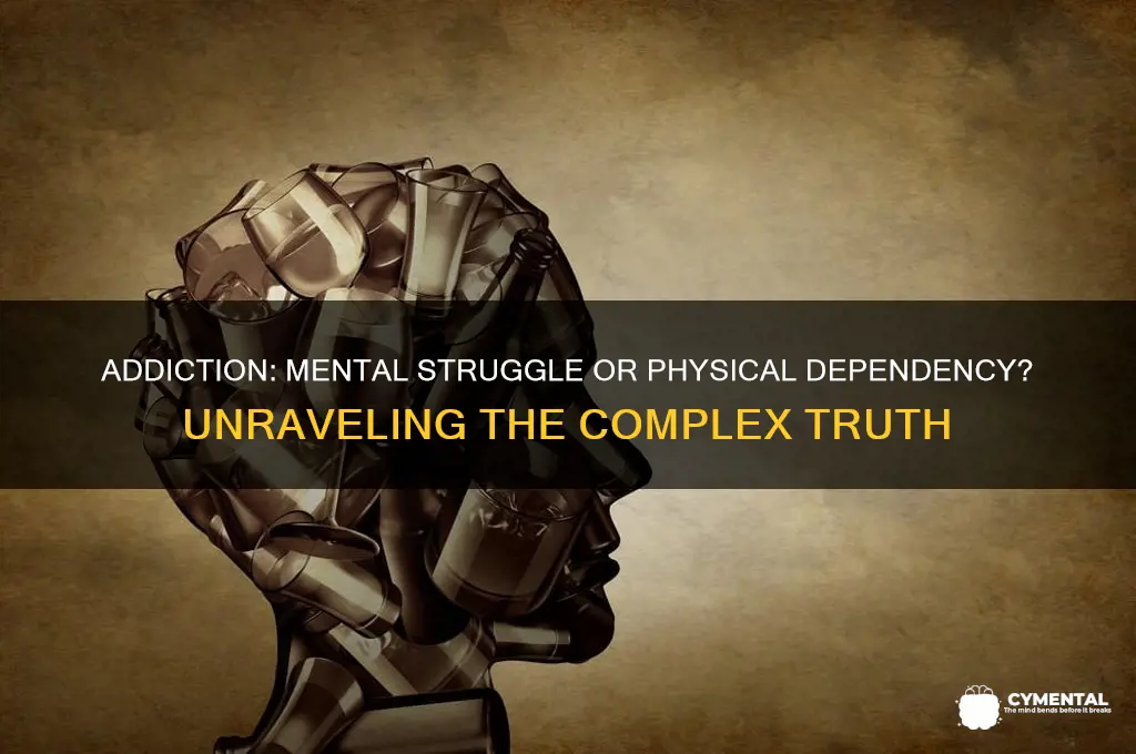 is addiction a mental issues or physical issue