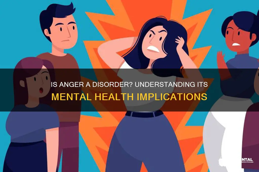 is anger issues a mental disorder