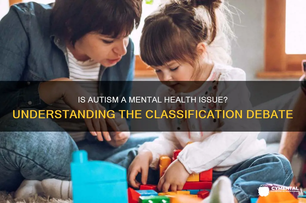 is autims considered a mental health issue