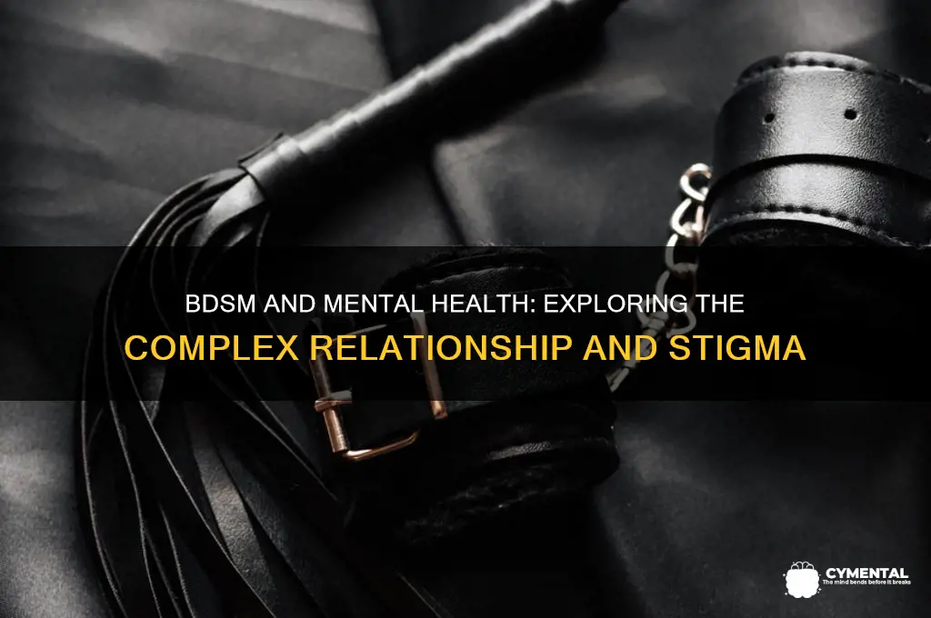 is bdsm considered an issue with mental health