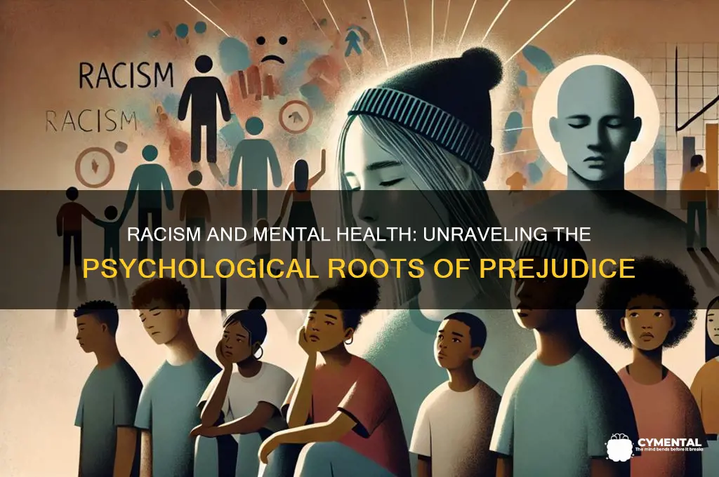 is being racist a mental health issue