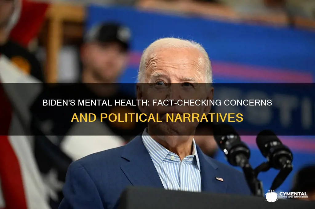 is biden having mental issues