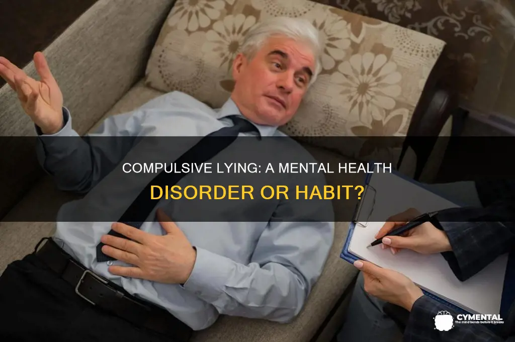 is compulsive lying considered a mental health issue