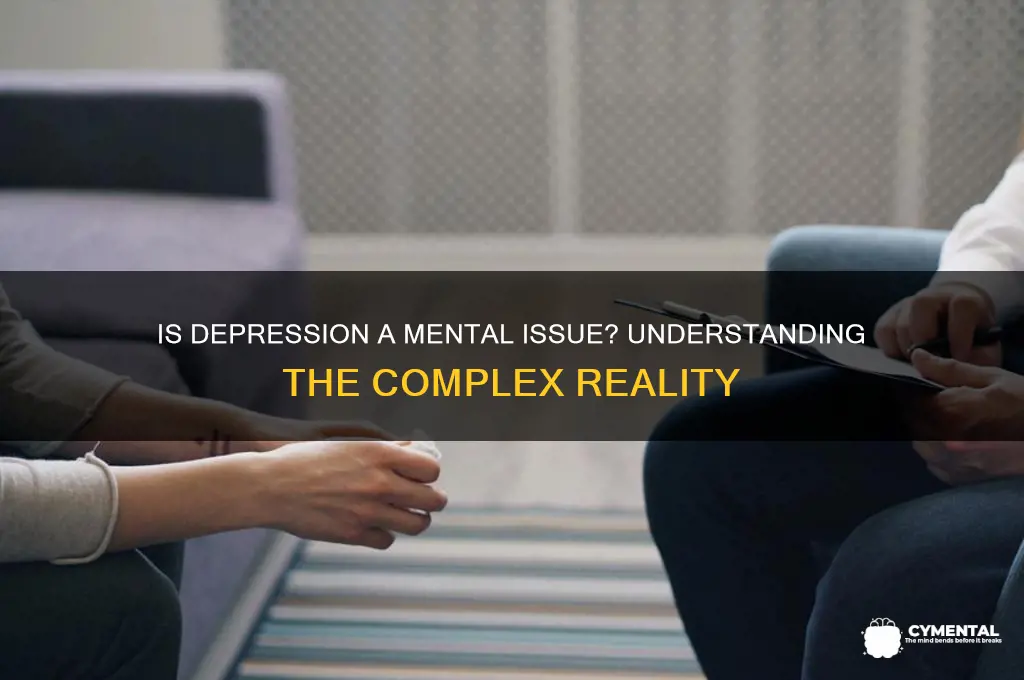 is depression a mental issue