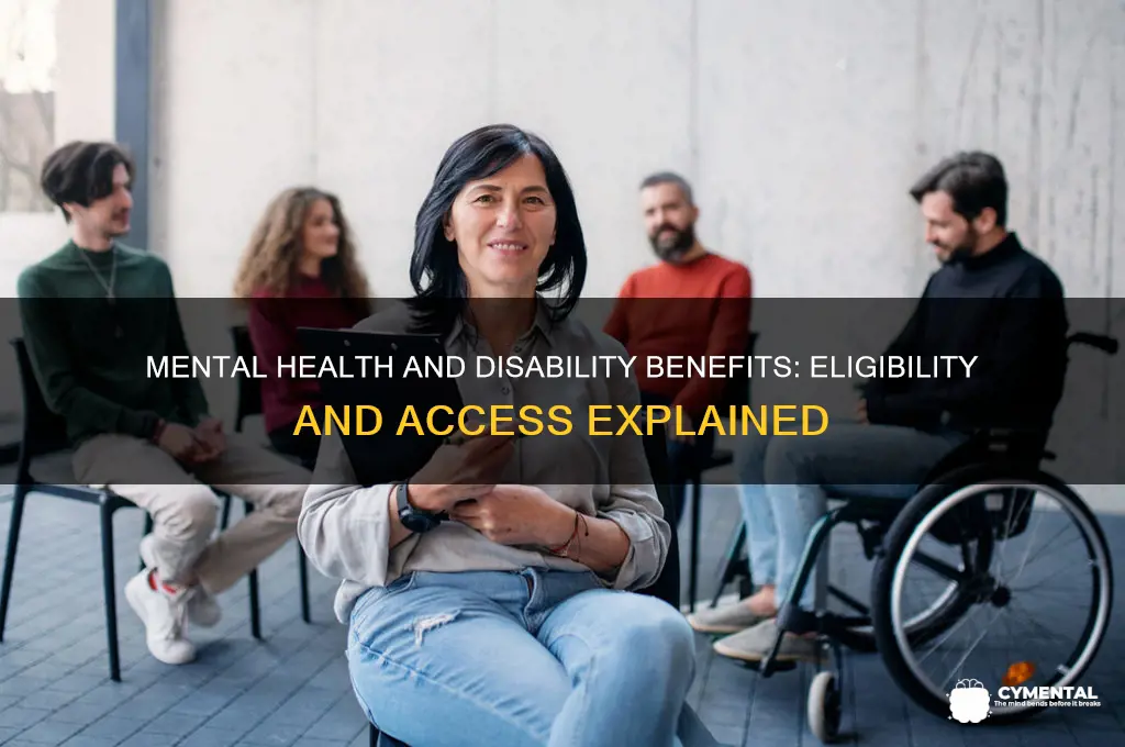 is disability available for those with mental health issues