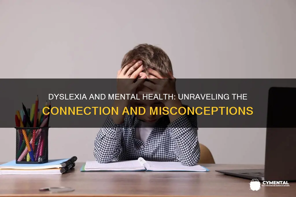 is dyslexia a mental health issue