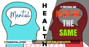 Exploring the Nuances: Emotional vs. Mental Health