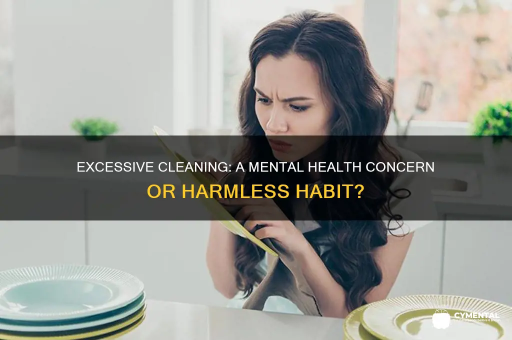is excessive cleaning a mental health issue