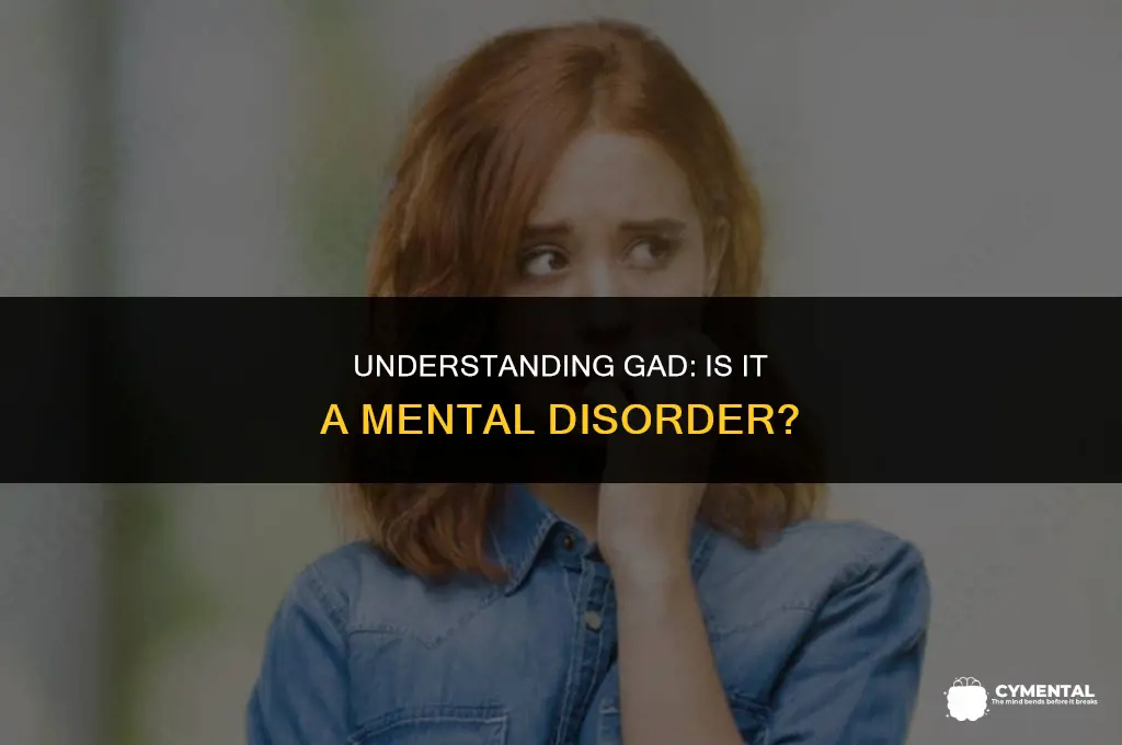 is gad a mental disorder