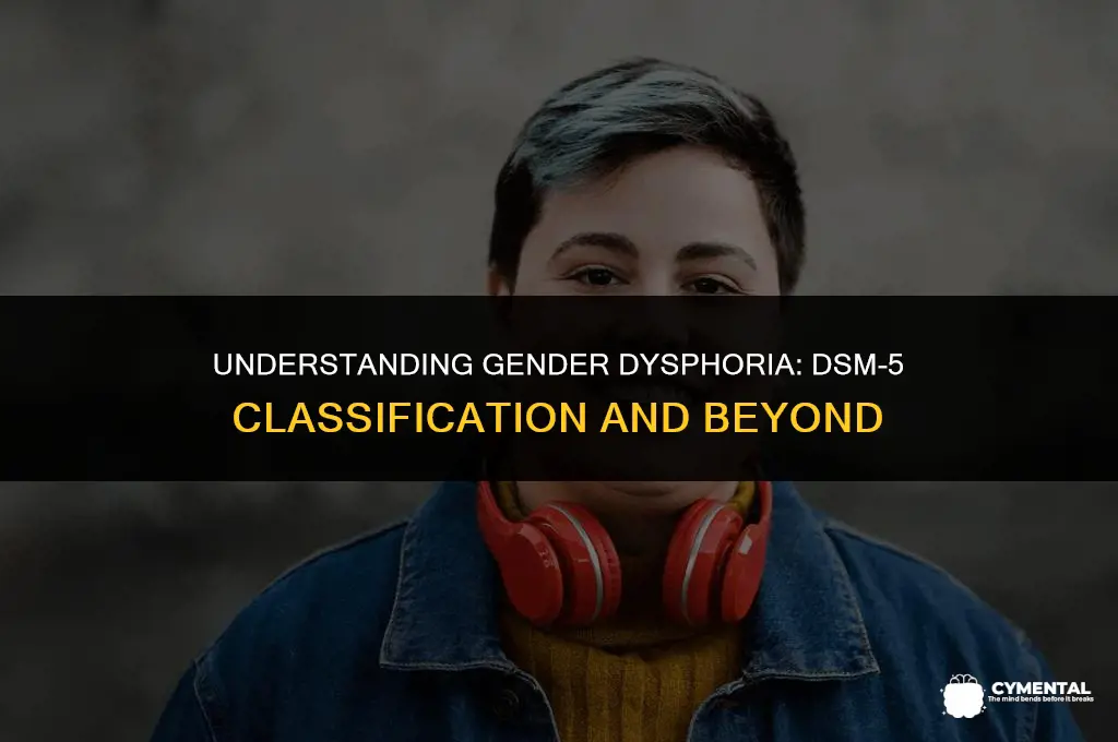 is gender dysphoria a mental disorder dsm 5