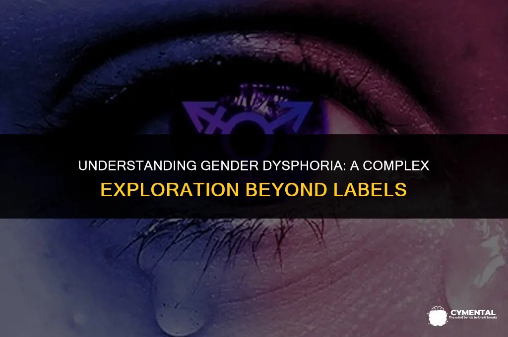 is gender dysphoria a mental disorder