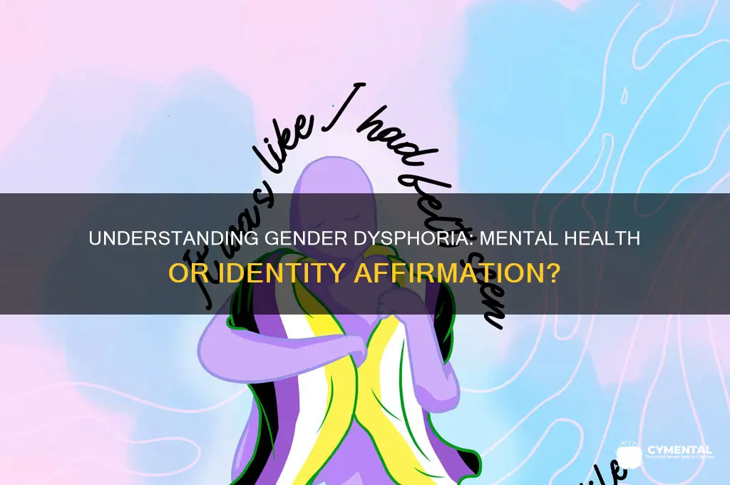 is gender dysphoria a mental health issue