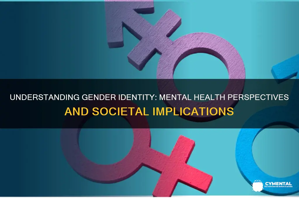 is gender identity a mental health issue