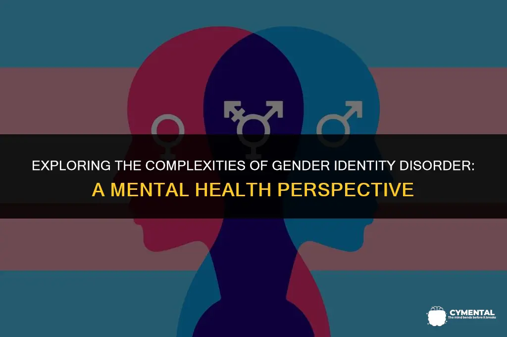 is gender identity disorder a mental illness