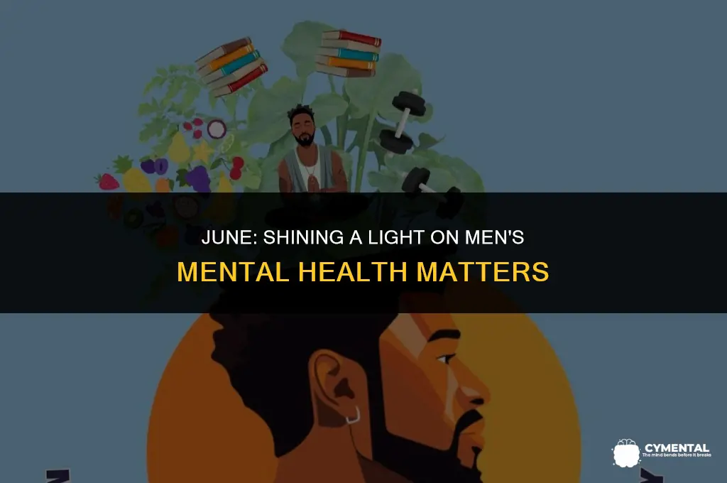 is june mens mental health month