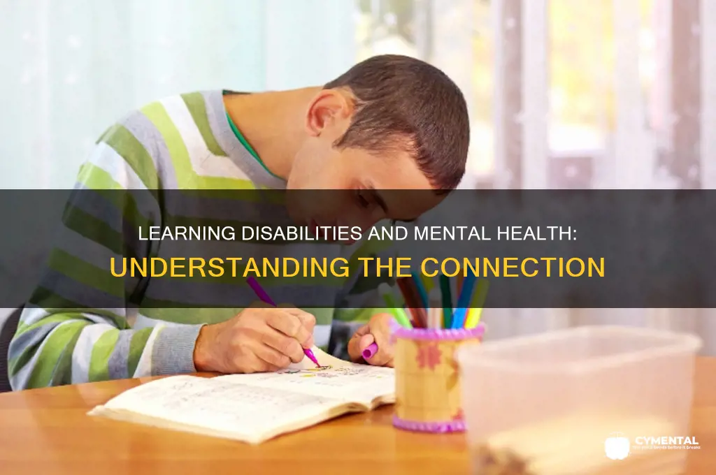 is learning disability a mental health issue