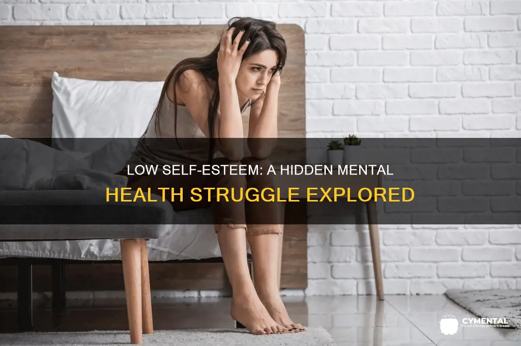 is low self esteem a mental health issue