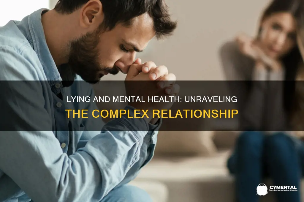 is lying a mental issue