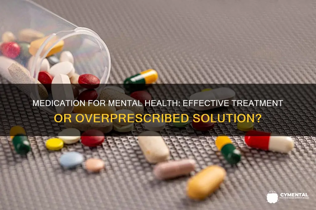 is medication helpful for mental illness