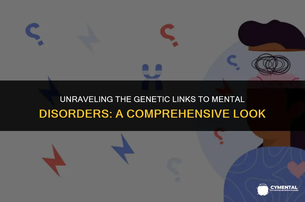 is mental disorders genetic