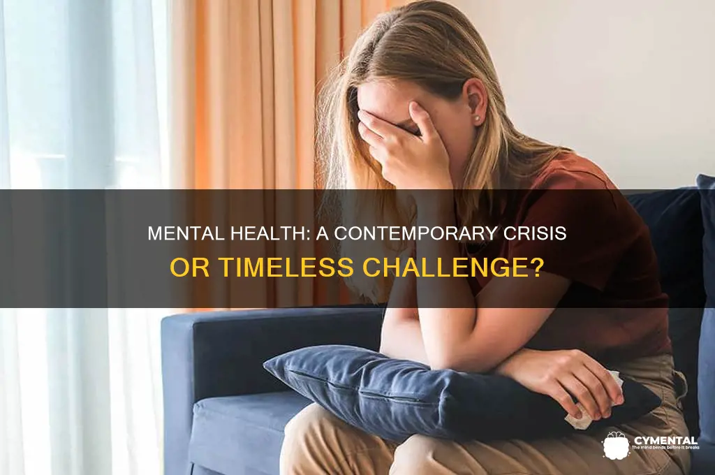 is mental health a contemporary issue