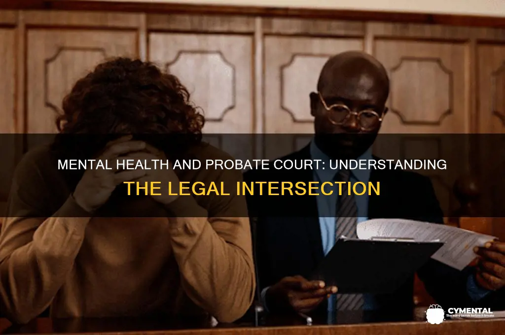 is mental health a probate court issue