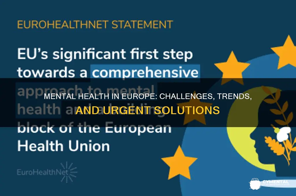 is mental health an issue in europe