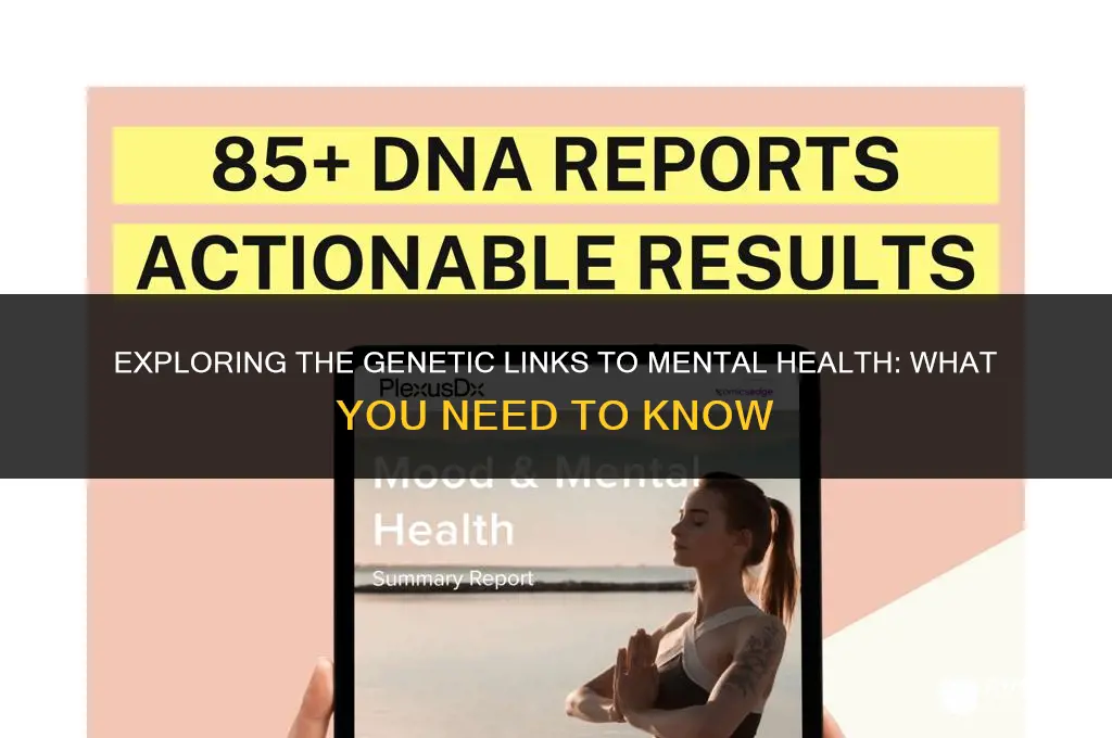 is mental health hereditary