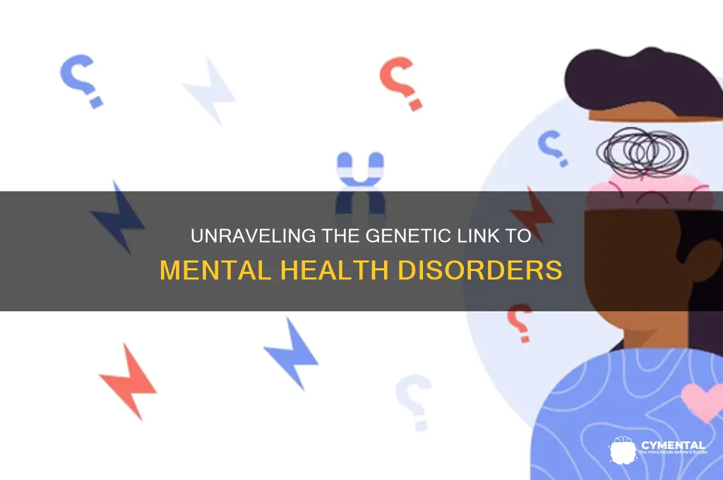is mental health issues genetic
