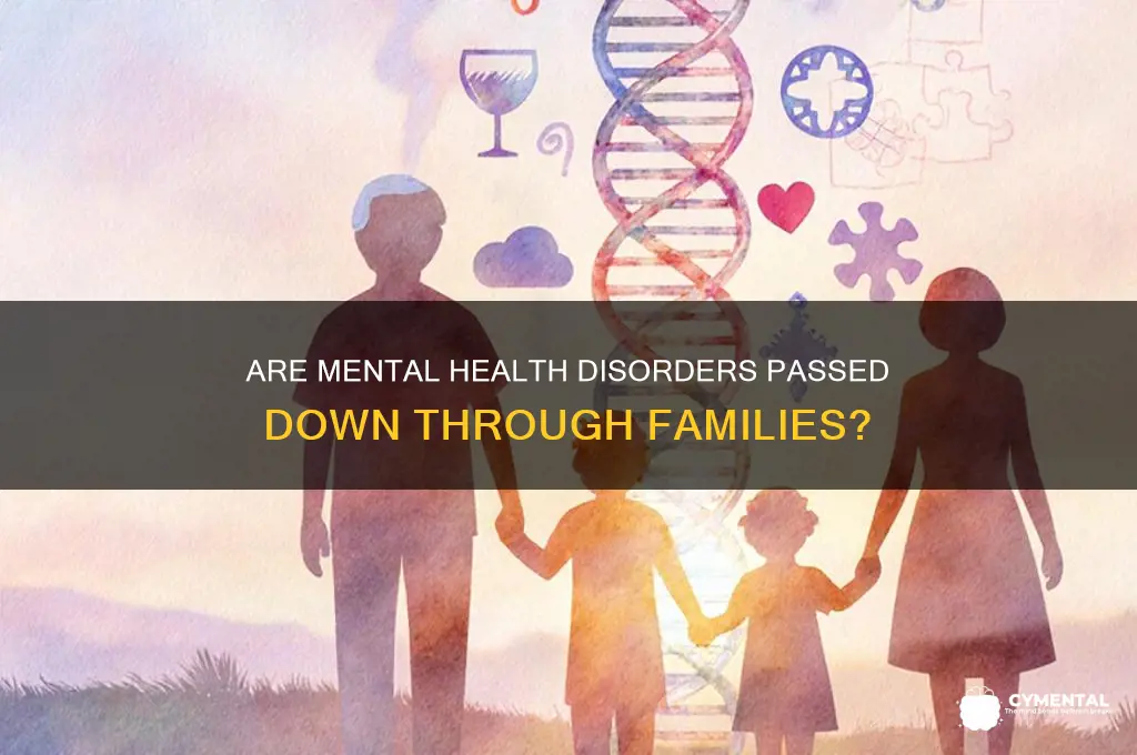 is mental issues hereditary