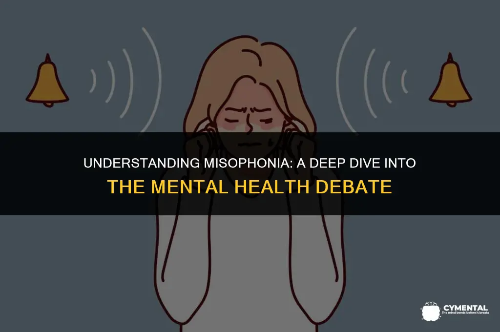 is misophonia a mental disorder