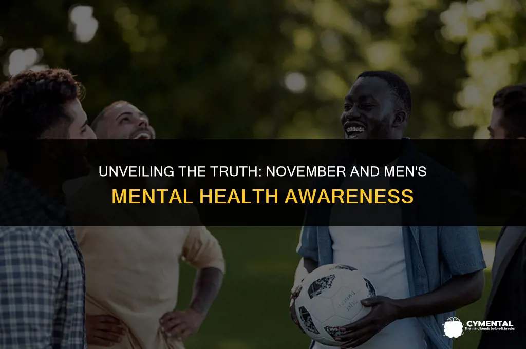 is november mens mental health month