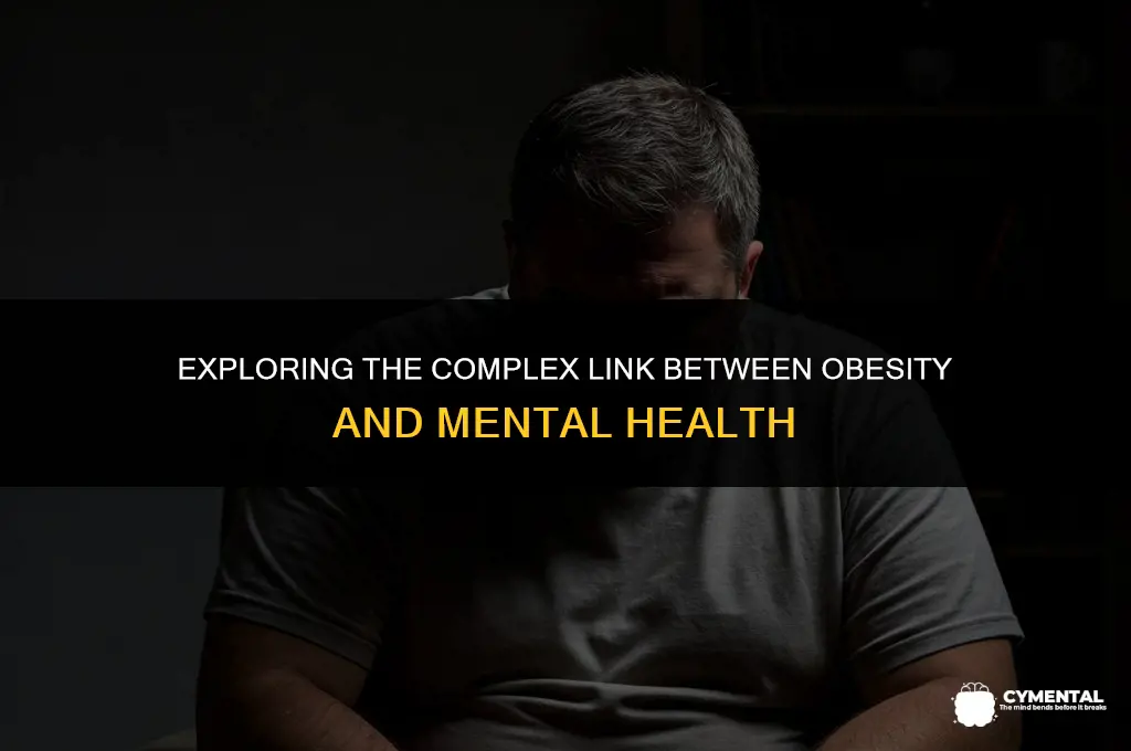 is obesity a mental disorder