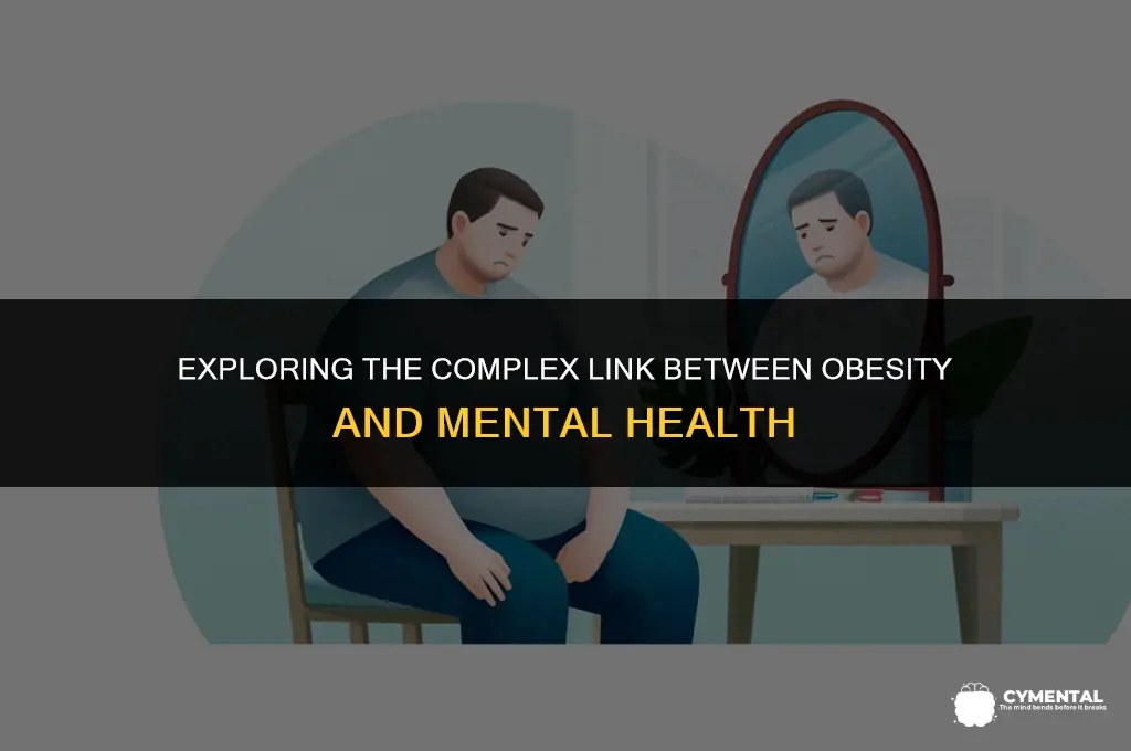 is obesity a mental health issue