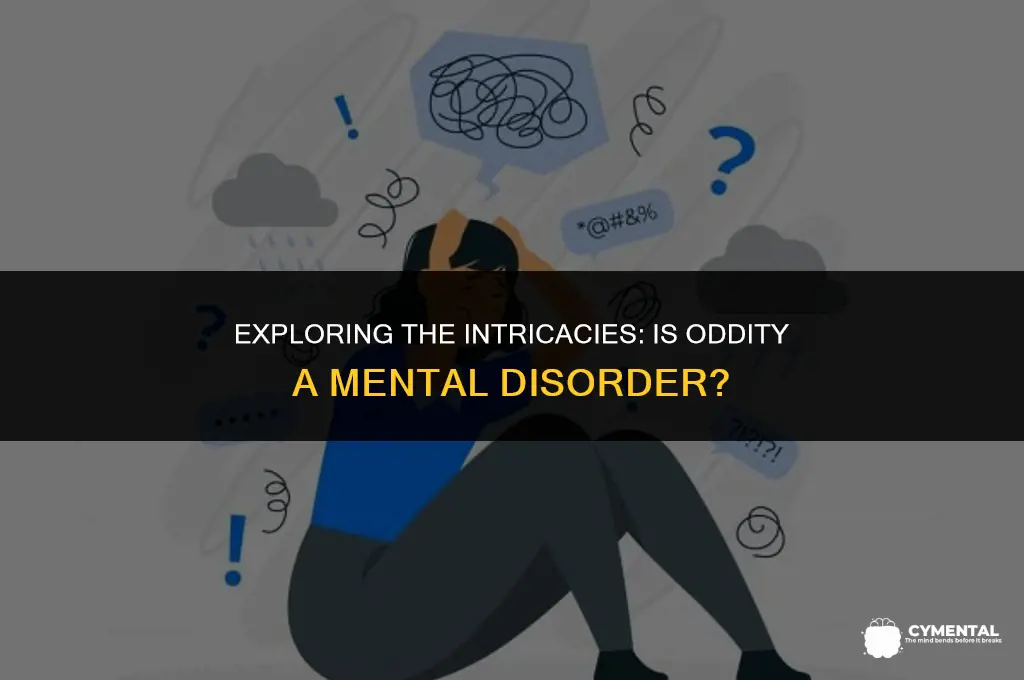 is odd a mental disorder