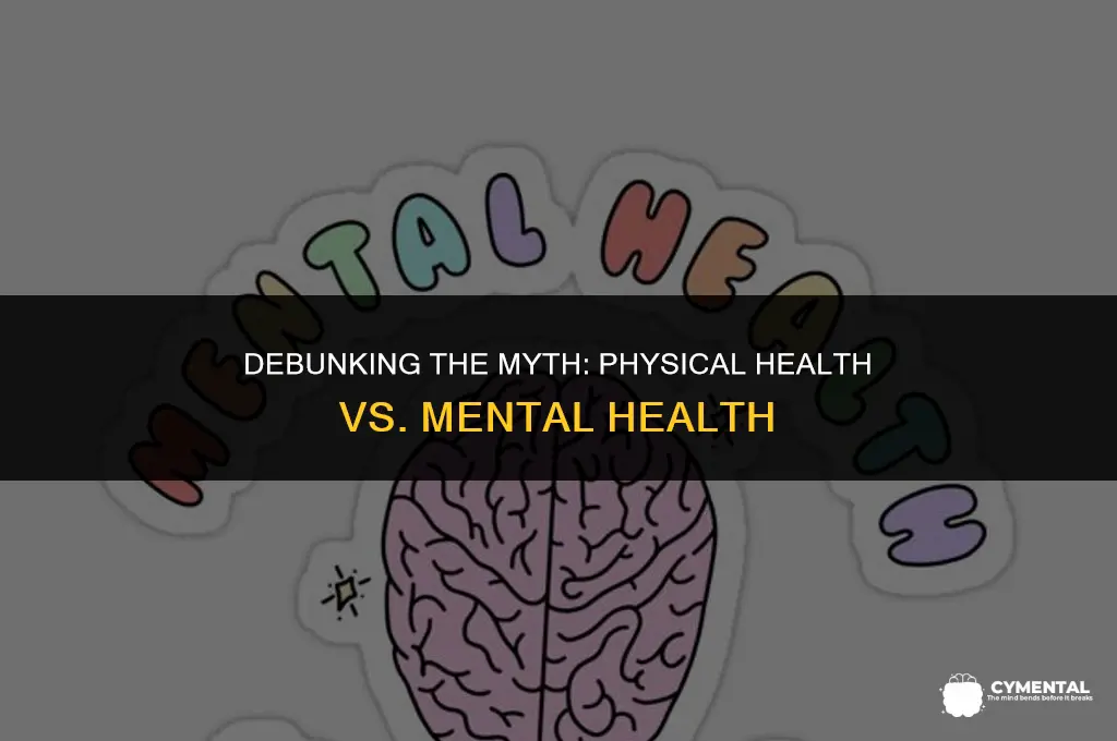 is physical health more important than mental health