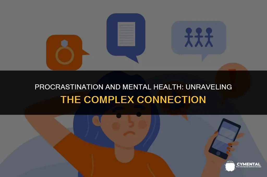 is procrastination a mental health issue