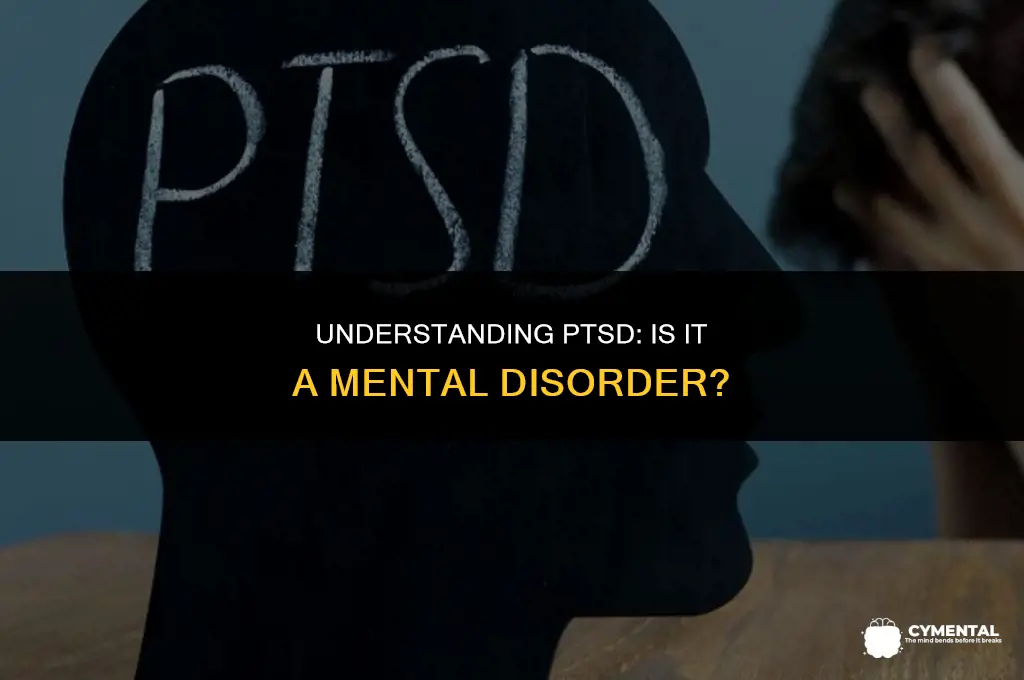 is ptsd a mental disorder
