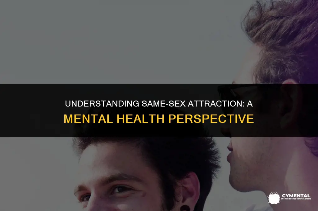 is same sex attraction a mental health issue