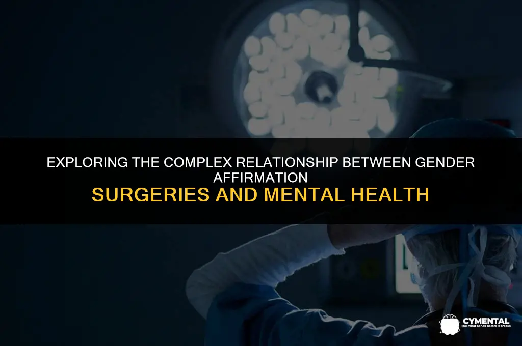 is sex change operations a mental health issue